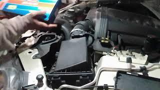 Jaguar XF air filter replacement