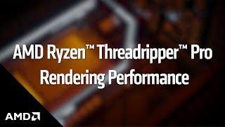 Render Faster in V-Ray with AMD Ryzen™ Threadripper™ PRO Processors