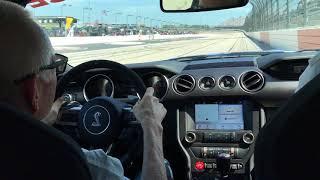 Darlington pace car ride with Mark Martin