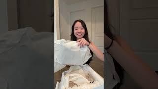 unboxing my first ever bottega purse!!!