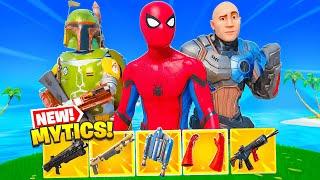 Wir finden ALLE MYTHISCHEN WAFFEN in FORTNITE 3 (Spidermans Superhelden FÄHIGKEIT)