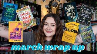 MARCH WRAP UP 2025 | all about the 12 books i read this month!