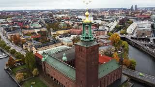 Stockholm, Sweden 2021| Drone footage | DJI mini 2