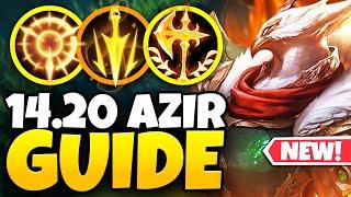 Patch 14.20 Azir Guide | 10,000,000+ Mastery Points | Best Azir Builds