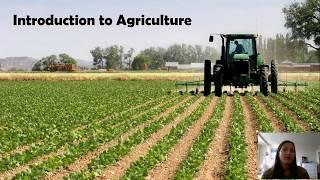 Introduction to Agriculture