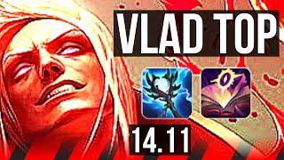 VLADIMIR vs YONE (TOP) | Rank 5 Vlad, 69% winrate, 7 solo kills, Legendary | JP Master | 14.11