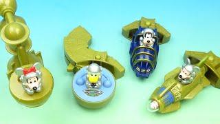 Revisit - 1999 DISNEYLAND TOMORROWLAND set of 4 McDONALD'S HAPPY MEAL COLLECTIBLES