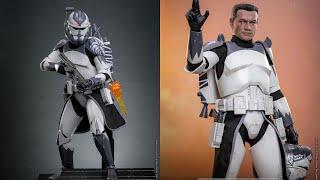 New Hot Toys Star Wars Clone Commander Wolffe action figure revealed