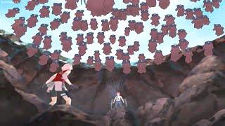 Sakura vs Sasori,Sasori summons an army of puppets that swept an entire kingdom to kill Sakura