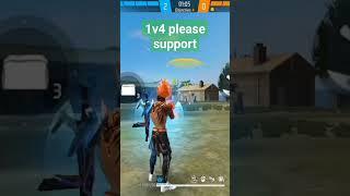 #freefire#1v4#situation#cluch#upload#short#viral#please#support#guys#para#samsung.a1,a2,à4.a5