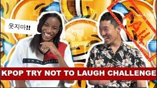 KPOP TRY NOT TO LAUGH CHALLENGE #10  (Non-Kpop fan reaction)