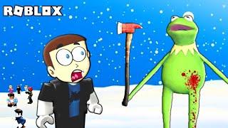 Escape Kermit Frog in Roblox | Shiva and Kanzo Gameplay