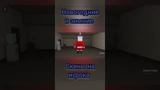 Новогодние и зимние скины на игрока в Block strike