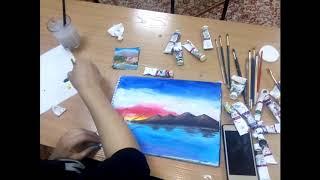 Женя Варакина. Наша художница.
