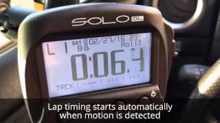 AiM Solo DL GPS Lap Timer with ECU Integration Demo by M-World Online Store