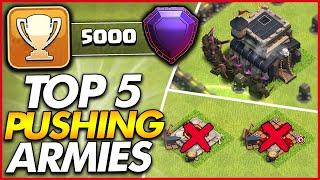 TOP 5 TH9 PUSHING ATTACK STRATEGIES WITHOUT HEROES | Clash of Clans