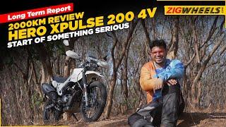Hero XPulse 200 4V 2000km Long Term Test Review | 3 Likes And 2 Dislikes | Zigwheels