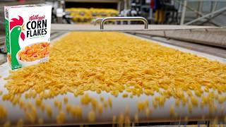 ¿Cómo Se Fabrican Los Corn Flakes? [Proceso En Fábrica]