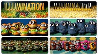 Illumination Intro with the Minions made by AI