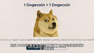 狗狗币触底，Dogecoin大牛市即将开始反弹到1美金！狗狗币的走势非常微妙！比特币减半后的狂暴大牛市即将启航20万美金！