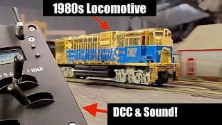 $100 DCC & Sound on 1$ 1980s Tyco Locomotive - Will it Run?