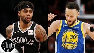 The Warriors to shop D'Angelo Russell? 'They can't trade him!' - Marc J. Spears | The Jump