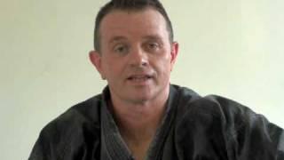 Andy Dickinson talking about his Daito Ryu Grading prep