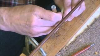 053 RSW Violin Bow Rehair Part 3 Final Assembly