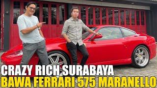 PERTAMA KALI NYOBAIN FERARRI CRAZY RICH SURABAYA.. ANDRE SENANG BANGET