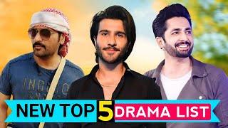 Top 5 New Drama Update - Danish taimoor - Feroz khan - Humayun saeed - Pakistani drama