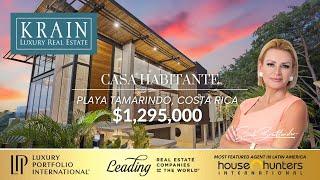 Inside a Modern Luxury Home in a Gated Community Outside Tamarindo with Valley Views!