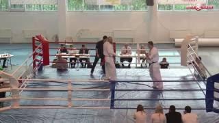 Улещенко Андрей - Феаклистов Алексей. Киокушин Профи «Кубок Мужества 2016»