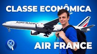 Como é voar com a Air France da Europa para o Brasil | Classe Econômica | Boeing 777-300ER