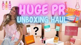 HUGE pr unboxing haul (Glow Recipe, Drunk Elephant, Bubble & more)