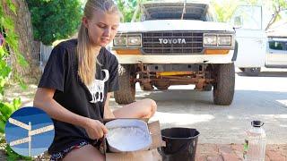 Easily Remove Sound Deadener with Dry Ice!  | 60 Series Landcruiser Restoration