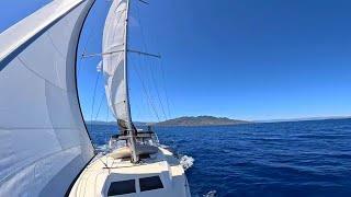 Saying Goodbye to Greek Seas - Last sailing day - 4k video