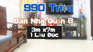  990 triệu ️ nhà bán quận 8️ nhà bán chính chủ ️ nhà bán giá rẻ ▶️ nhà bán Sài Gòn ️ nhà bán