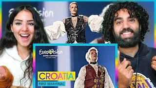  Reacting to Baby Lasagna - Rim Tim Tagi Dim | Croatia | First Semi-Final | Eurovision 2024