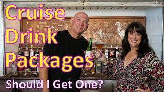 Are Cruise Ship Drinks Packages Worth It? Should I Get One? Carnival, P&O, Royal Caribbean, Princess