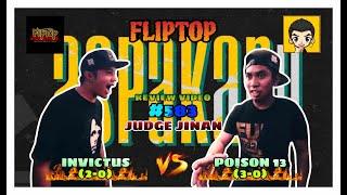 Fliptop - Invictus vs Poison13 | Review Video #583