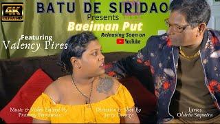 New Konkani Song | Baeiman Put | Batu De Siridao | Valency Pires