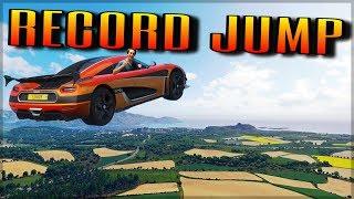 Biggest Jump in Forza Horizon 4 | NEW Longest Airtime Record!!