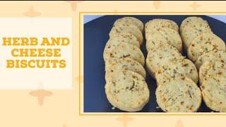 Herb and Cheese Biscuits!|Savoury snacks!