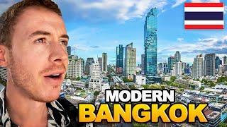 My First Time in Modern BANGKOK (I was Shocked!) 