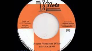 Reggae Geoge - Fig Root / Sky Nation - Roots Version Wise