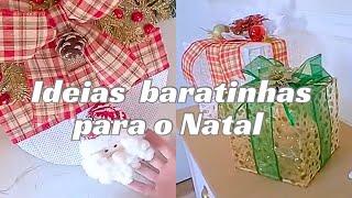 5 IDEIAS INCRÍVEIS DE DECORAÇÃO DE NATAL SIMPLES E BARATO