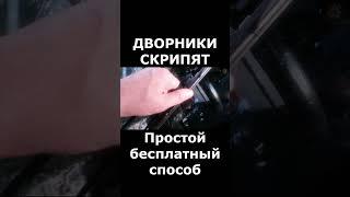 Как за 30 секунд убрать скрип дворников #техсоветы #автосоветы #автохитрости #automobile #diy