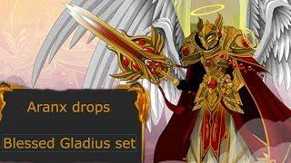 AQW - Aranx drops / Blessed Gladius set