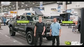 Army Green Tacoma Monster!! Air Design USA Toyota Tacoma SEMA 2022