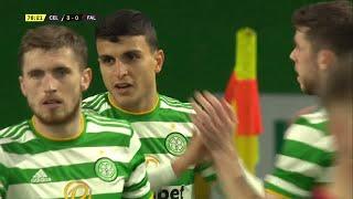 Mohamed Elyounoussi scores Celtic's third in Scottish Cup match against Falkirk